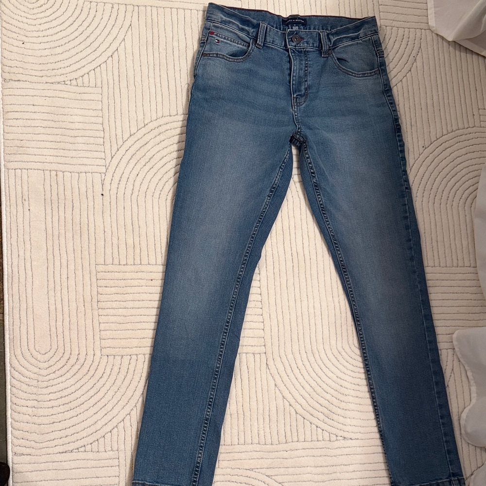 Tommy Hilfiger Men's Denim Slim Straight Jeans - Picture 3 of 5